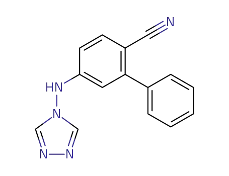 5-(4H-1,2,4-triazoI-4-ylamino)biphenyl-2-carbonitrile
