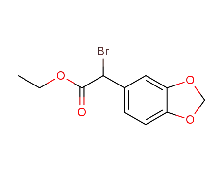 ethyl 2-(benzo[d][1,3]dioxol-5-yl)-2-bromoacetate