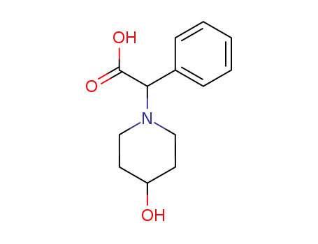 2-(4-hydroxypiperidin-1-yl)-2-phenylacetic acid