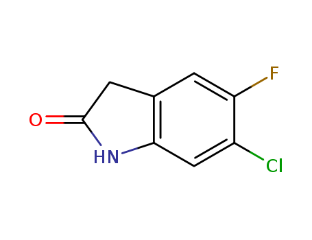 6-chloro-5-fluoro-2,3-dihydro-1H-indol-2-one