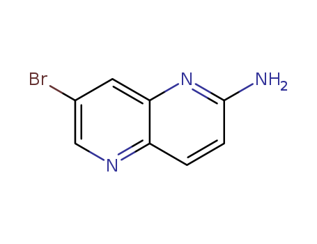 7-BroMo-1,5-naphthyridin-2-aMine