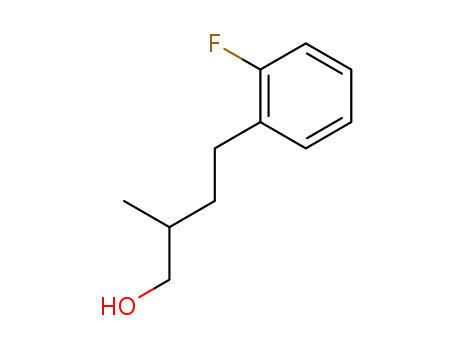 4-(2-fluorophenyl)-2-methylbutanol