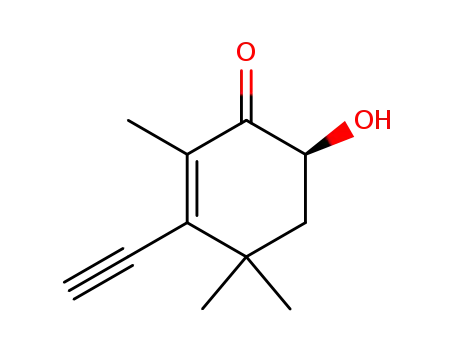 (6S)-3-Ethynyl-6-hydroxy-2,4,4-trimethylcyclohex-2-enone