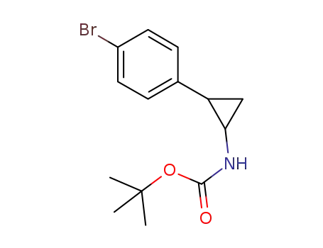 tert-butyl trans-[2-(4-bromophenyl)cyclopropyl]carbamate