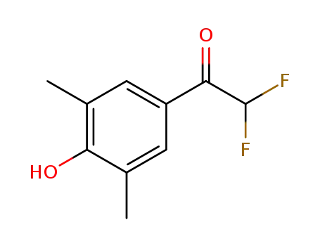 2,2-difluoro-1-(4-hydroxy-3,5-dimethylphenyl)ethanone