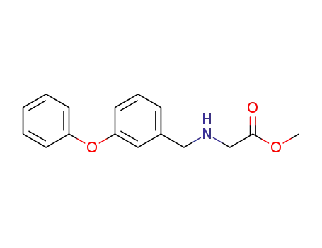 methyl 2-(3-phenoxybenzylamino)acetate