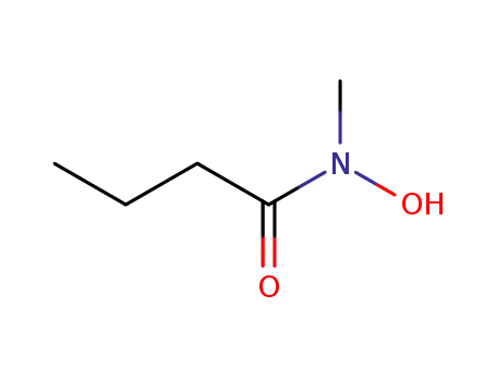 Molecular Structure of 65753-90-4 (N-methyl butyrohydroxamic acid)