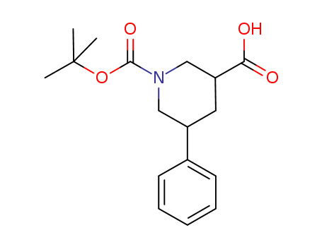 5-PHENYL-PIPERIDINE-1,3-DICARBOXYLIC ACID 1-TERT-BUTYL ESTER