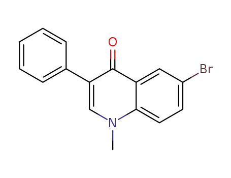 6-bromo-1-methyl-3-phenylquinolin-4(1H)-one