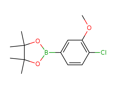 4-Chloro-3-methoxyphenylboronic acid, pinacol ester