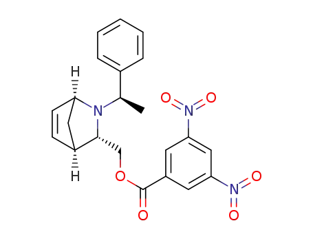 (-)-(1S,3S,4R)-2-[(1R)-1-phenylethyl]-2-azabicyclo[2.2.1]hept-5-en-3-ylmethyl 3,5-dinitrobenzoate