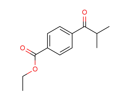 벤조산, 4-(2-메틸-1-옥소프로필)-, 에틸 에스테르(9CI)