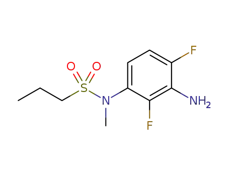 N-(3-amino-2,4-difluorophenyl)-N-methylpropane-1-sulfonamide