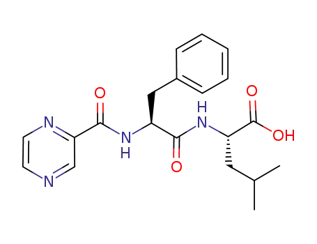 N-(2-pyrazinecarbonyl)-L-phenylalanine-L-leucine