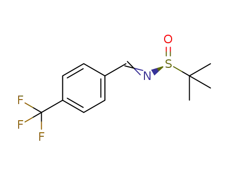 (S)-2-methyl-N-[[4-(trifluoromethyl)phenyl]methylidene]propane-2-sulfinamide