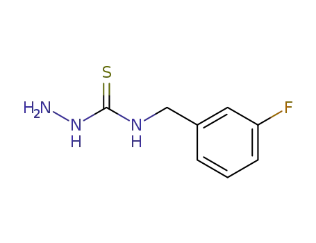 Molecular Structure of 1039327-24-6 (4-(3-fluorobenzyl)-3-thiosemicarbazide)