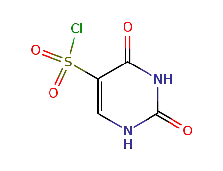 2,4-DIOXO-1,2,3,4-TETRAHYDROPYRIMIDINE-5-설포닐 클로라이드