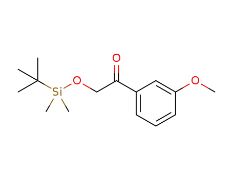 2-(tert-butyldimethylsilyloxy)-1-(3-methoxyphenyl)ethanone