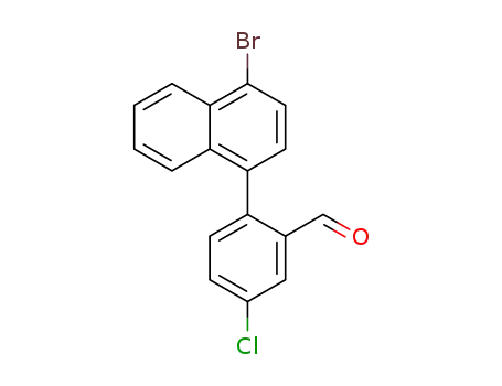 1-bromo-4-(4-chloro-2-formylphenyl)naphthalene