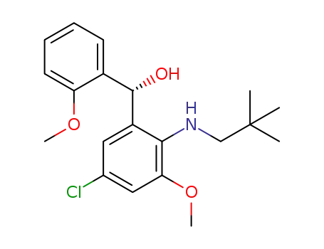 (R)-(5-chloro-2-[(2,2-dimethylpropyl)amino]-3-methoxyphenyl)(2-methoxyphenyl)methanol