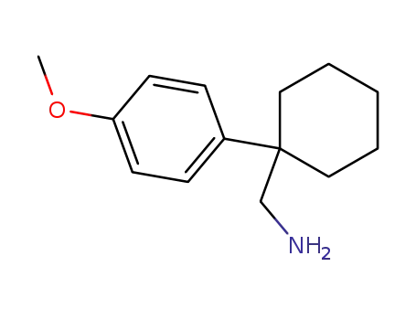 Molecular Structure of 36970-20-4 (1-aminomethyl-1-(4-methoxyphenyl)cyclohexane)