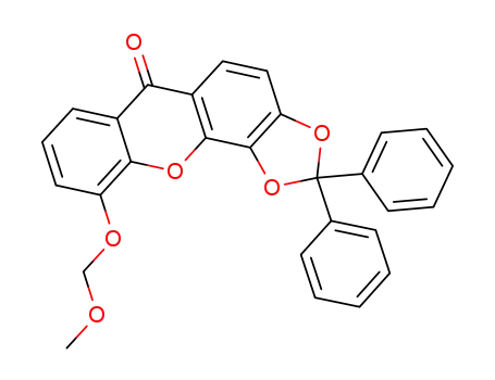 10-(methoxymethoxy)-2,2-diphenyl-6H-[1,3]dioxolo[4,5-c]xanthen-6-one