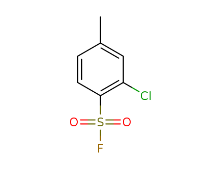 Benzenesulfonylfluoride, 2-chloro-4-methyl- cas  25300-23-6