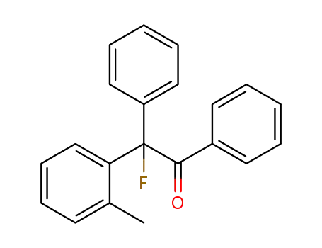 2-fluoro-2-(2-methylphenyl)-1,2-diphenylethanone