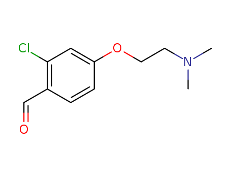 Benzaldehyde, 2-chloro-4-[2-(dimethylamino)ethoxy]-