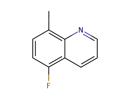 Molecular Structure of 88474-18-4 (5-FLUORO-8-METHYLQUINOLINE)