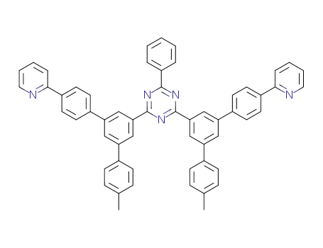 6-phenyl-2,4-bis[4-(2-pyridyl)-4''-methyl-1,1':3',1''-terphenyl-5'-yl]-1,3,5-triazine