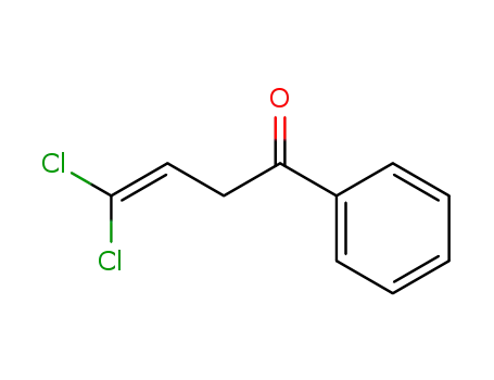 Molecular Structure of 807331-42-6 (3-Buten-1-one, 4,4-dichloro-1-phenyl-)