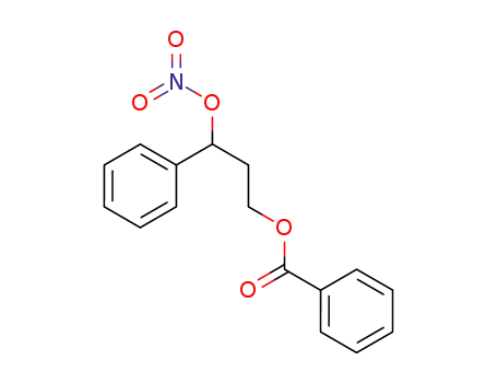 3-benzoyloxy-1-phenylpropyl nitrate