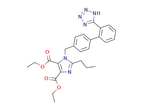 diethyl 2-propyl-1-[2'-(1H-tetrazol-5-yl)biphenyl-4-yl]methyl-1H-imidazole-4,5-dicarboxylate