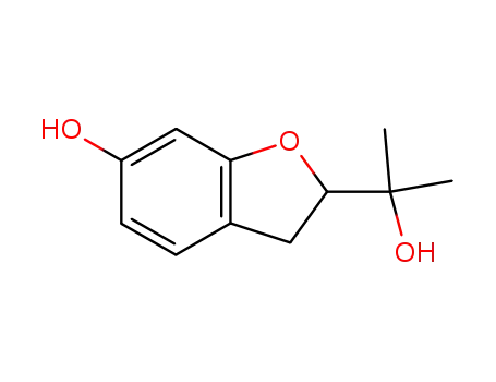 2-(1-hydroxy-1-methylethyl)-2,3-dihydrobenzofuran-6-ol