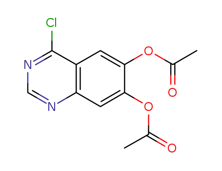 6,7-DIACETOXY-4-CHLORO-QUINAZOLINE