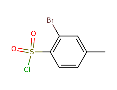 Benzenesulfonyl chloride, 2-bromo-4-methyl-
