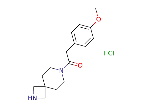 7-[(4-methoxyphenyl)acetyl]-2,7-diazaspiro[3.5]nonane hydrochloride