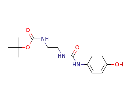 tert-butyl 2-(3-(4-hydroxyphenyl)ureido)ethylcarbamate