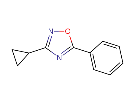 3-cyclopropyl-5-phenyl-1,2,4-oxadiazole
