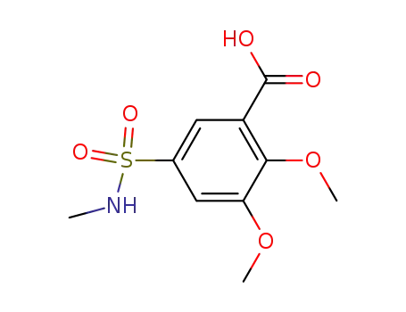 2,3-ジメトキシ-5-(メチルスルファモイル)安息香酸