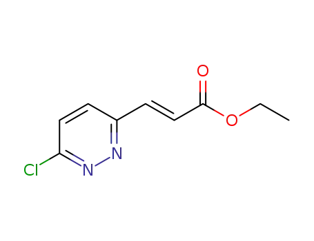 (E)-3-(6-chloropyridazin-3-yl)-acrylic acid ethyl ester