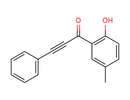 2-Propyn-1-one, 1-(2-hydroxy-5-methylphenyl)-3-phenyl-