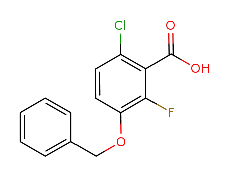 3-(benzyloxy)-6-chloro-2-fluorobenzoic acid
