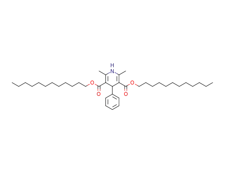 didodecyl 3,5-bis(dodecyloxycarbonyl)-2,6-dimethyl-4-phenyl-1,4-dihydropyridine