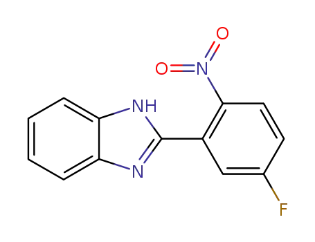 2-(5-fluoro-2-nitro-phenyl)-1<i>H</i>-benzoimidazole
