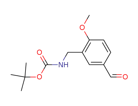 tert-butyl N-(5-formyl-2-methoxybenzyl)carbamate