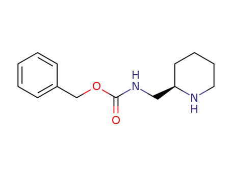 Molecular Structure of 184044-09-5 (PIPERIDIN-2-YLMETHYL-CARBAMIC ACID BENZYL ESTER)