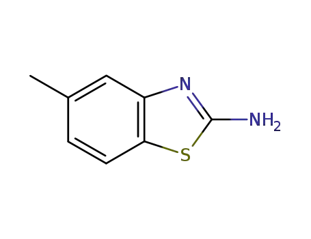 Molecular Structure of 14779-17-0 (5-Methyl-2-aminobenzothiazole)