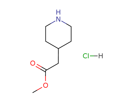 PIPERIDIN-4-YL-ACETIC ACID METHYL ESTER HYDROCHLORIDE